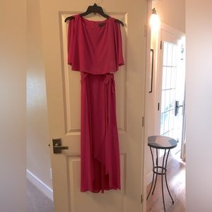 Jessica Howard Popover wrap front maxi dress